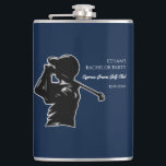 Golf Bachelor Party - golf outting Classic Snyggt Fickplunta<br><div class="desc">Ett sofistikerat och praktiskt tillbehör som är designat för att lägga till lite stil till firande samtidigt som du håller dina favoritdrycker nära varandra. Den här kolven har en elegant utformning med en coola som illustrerar en golfer mot en djärv blå bakgrund, som fångar idrottens innersta väsen på ett modernt...</div>