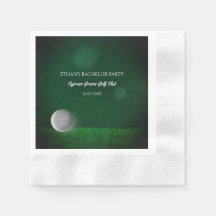 Golf Bachelor Party Golfers Grönt Party golf boll