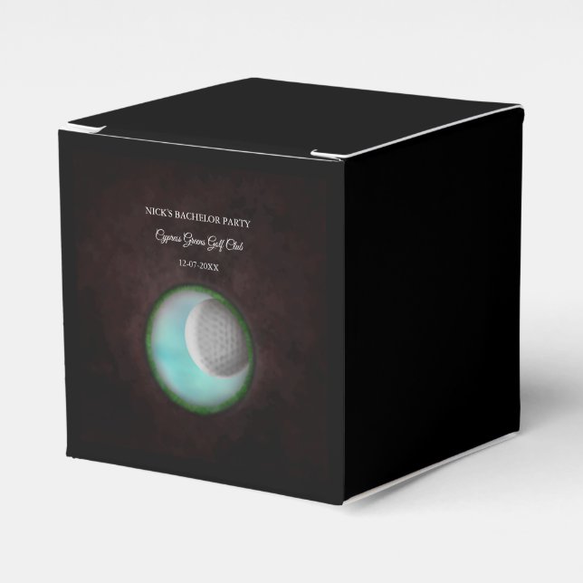 Golf Bachelor Party Golfing resa Classic Golf Boll Presentaskar (Framsidan Sidan)