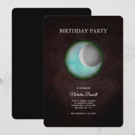 Golf Bachelor Party - Golfing resa Classic Minimal Inbjudningar