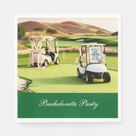 Golf Bachelorette Party for Golfer Pappersservett