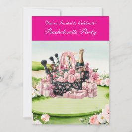 Golf Bachelorette Party på golfbanan Inbjudningar