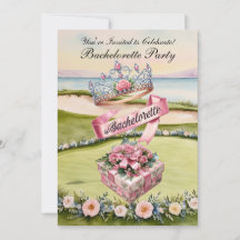 Golf Bachelorette Party på golfbanan