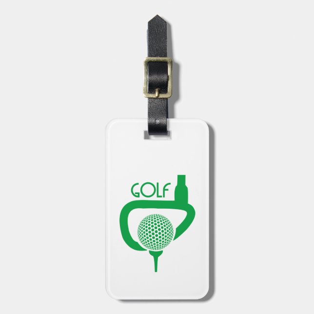 Golf Bagagebricka (Vertikal Framsida)