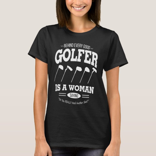 Golf-baksida varje Bra Golf T Shirt (Framsida)