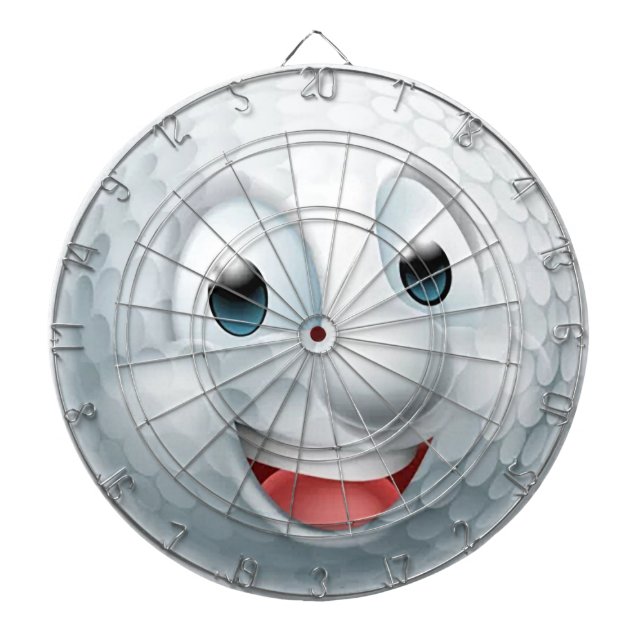 “Golf Ball Face” Dart Board Darttavla (Framsidan)