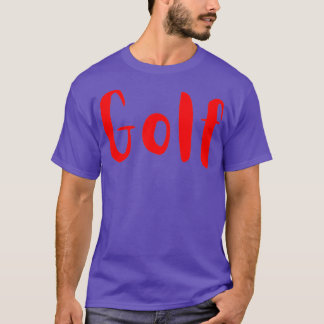 Golf Baseball Cap Golf Golfer 1 T Shirt