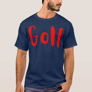 Golf Baseball Cap Golf Golfer 2 T Shirt
