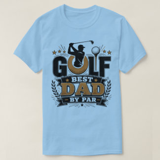 Golf Bästa Pappa Enligt Par Rolig Golf Fars Dag T Shirt