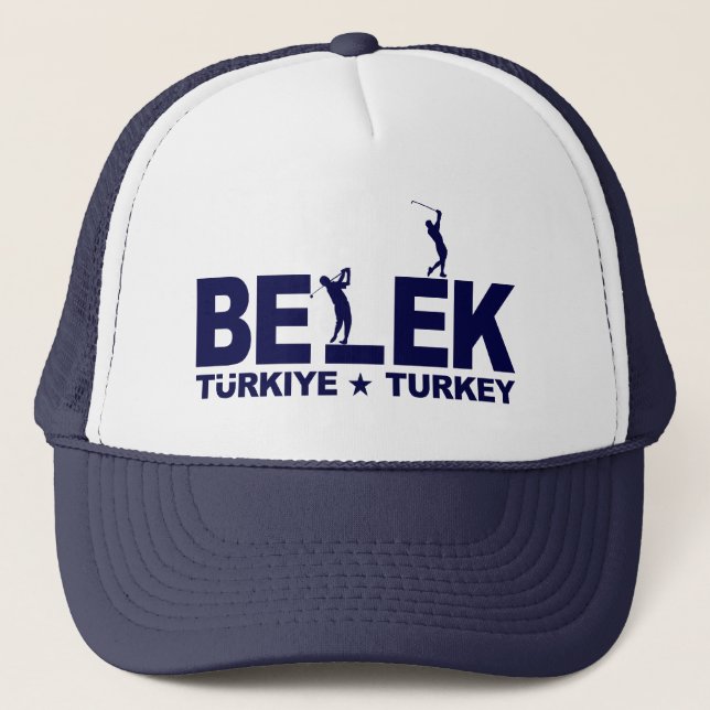 GOLF BELEK hat - blått Truckerkeps (Framsida)