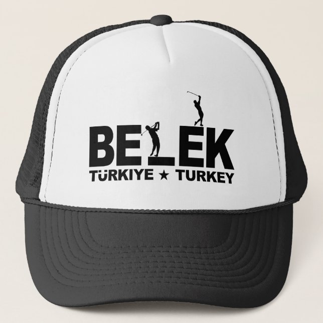 GOLF BELEK hat - svart Truckerkeps (Framsida)