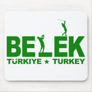 GOLF BELEK mousserande - grönt Musmatta