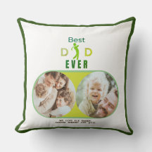 Golf Best Pappa Aldrig barnfamiljfoto Fars dag