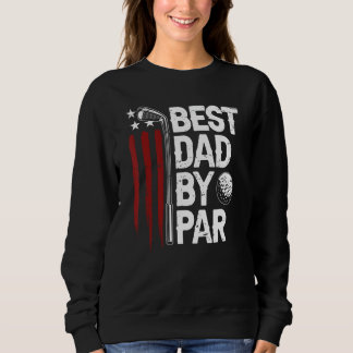 Golf Best Pappa by Par Pappa Golfer American Flagg T Shirt