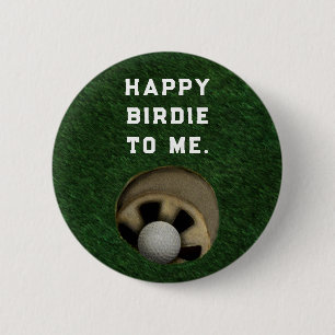 Golf Birdie Utmärkelse Knapp