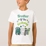 Golf Birthday Boy Shirt Brother Golf Party Shirt T Shirt<br><div class="desc">Grattis till baby första födelsedag med denna speciella t-shirt,  speciell och personlig-design</div>
