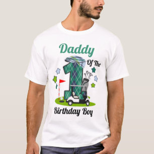 Golf Birthday Boy Shirt Pappa Golf Party Shirt T