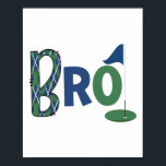 Golf Birthday Kids Golfing Brother of Birthday Boy Poster<br><div class="desc">Golf Birthday Kids Golfing Brother of Birthday Boy Golf</div>