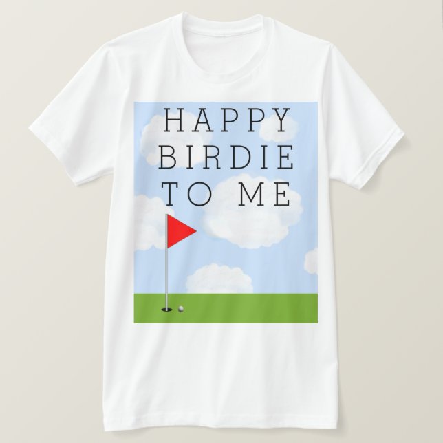 Golf Birthday Tee (Design framsida)