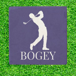 Golf Bogey snyggt Stenunderlägg