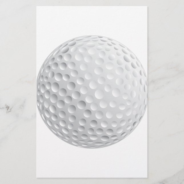 golf_Boll 2 WHITE GOLF BOLL SPORTS-GRAFIKTECKEN VE (Framsida)