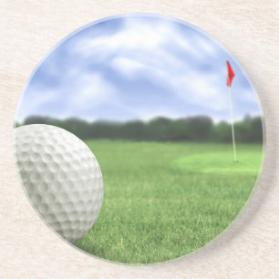 Golf Boll 4 Underlägg Sandsten