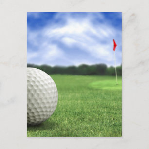 Golf Boll 4 Vykort