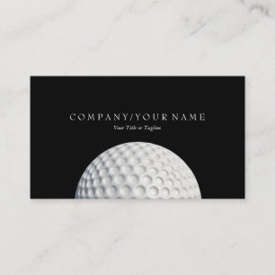 Golf Boll Affärskort Visitkort