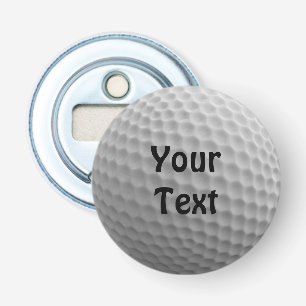 Golf Boll anpassa Ändra teckensnitt Färg Flasköppnare
