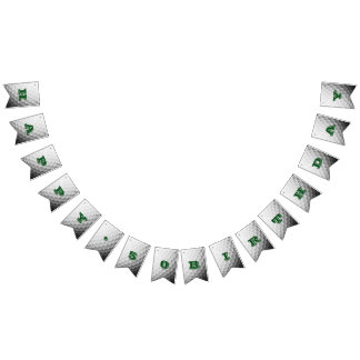 Golf Boll-Anpassningsbar-banderoll Vimplar