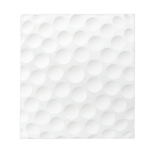 golf boll anteckningsblock