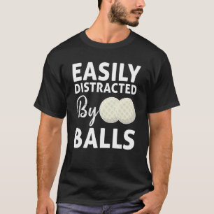 Golf Boll är lätt uppdelat av Bollar Humor Golfing T Shirt