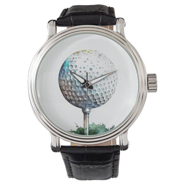 golf boll armbandsur (Framsida)