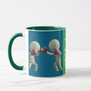 Golf Boll Battle Mugg