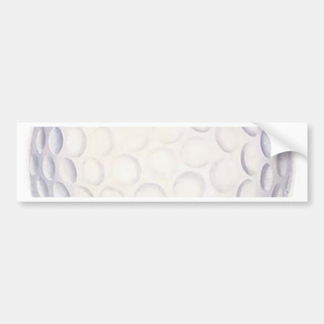 Golf Boll Bildekal (Framsidan)