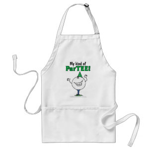 Golf Boll Character ParTEE! Förkläde