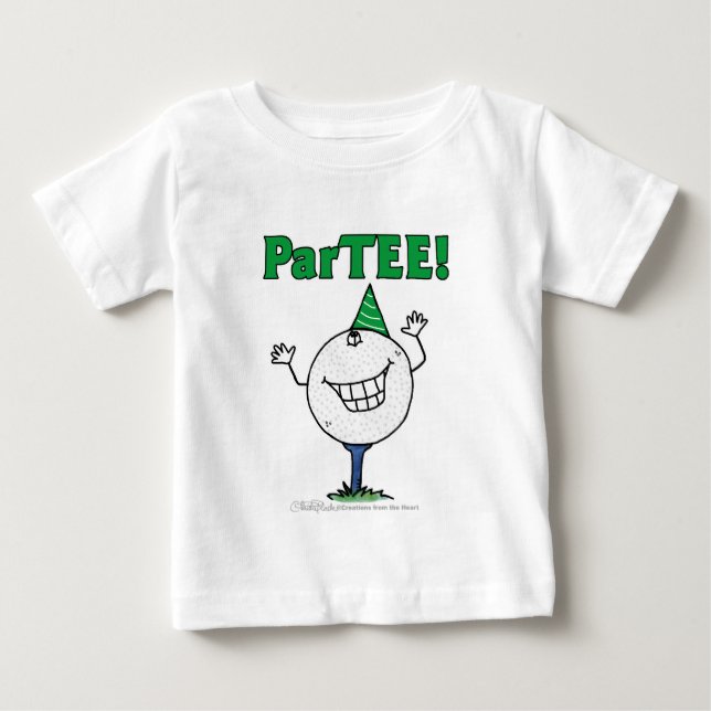 Golf Boll Character ParTEE! Tee (Framsida)