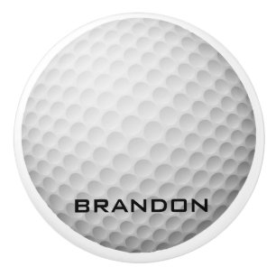 Golf Boll Design Ceramic Drage eller Knob Knopp