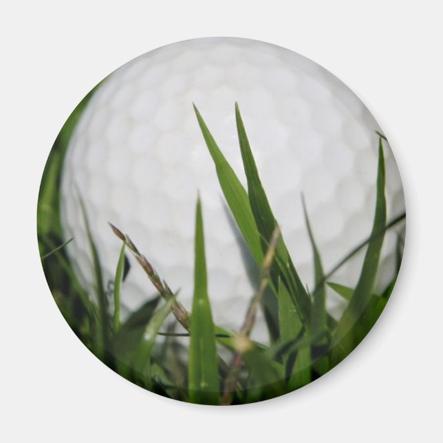 Golf Boll Design Magnet (Framsidan)