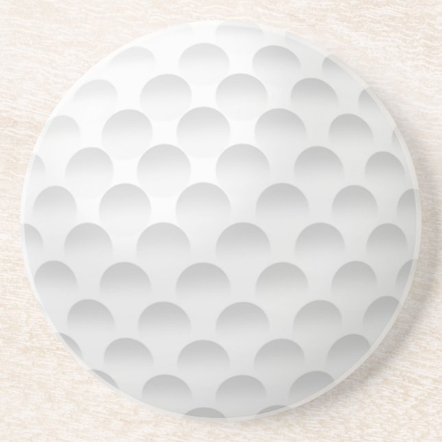 Golf Boll Dimple Design Underlägg (Framsidan)