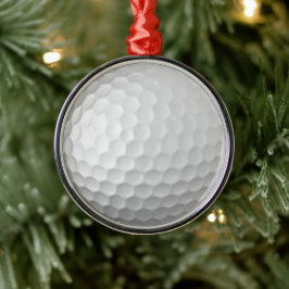 Golf Boll Dimples Julgransprydnad Metall