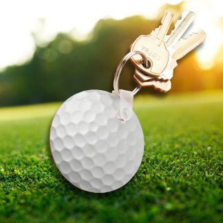 Golf Boll Dimples Nyckelring