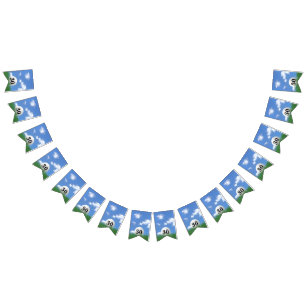 Golf Boll för 30års födelsedag Bunting Flaggor