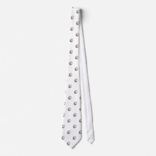 Golf Boll Graphic Ties Slips
