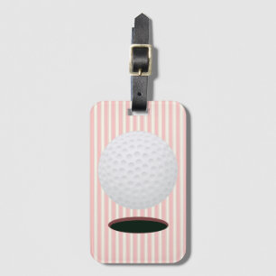 Golf Boll & Hål Luggage Tag Bagagebricka