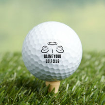 Golf Boll "I Blame Your Klubb" Golfer Gift Funny