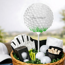 Golf Boll i Grass Personlig