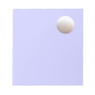 Golf Boll i Himlar-Anteckningsblocket Anteckningsblock