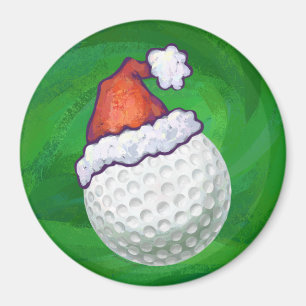 Golf Boll jul Hats Magnet