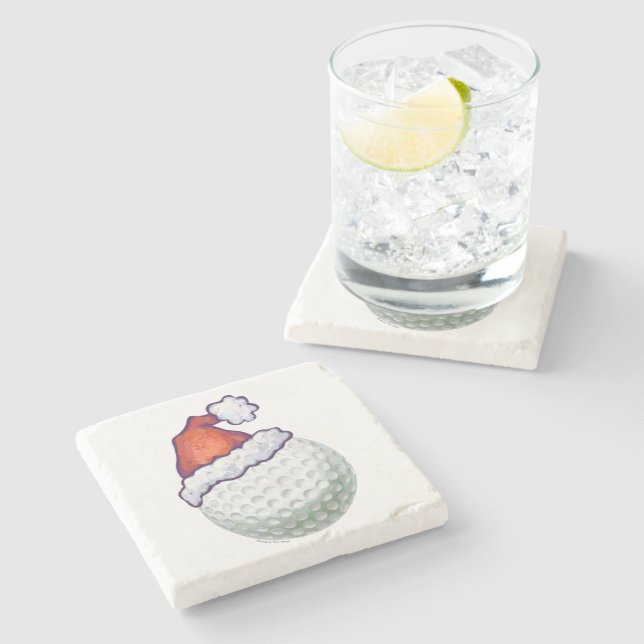 Golf Boll jul Hats Underlägg Sten (Sidan)